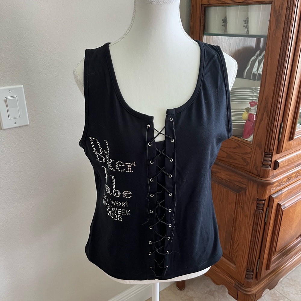 Gorgeous never worn Biker babe shirt